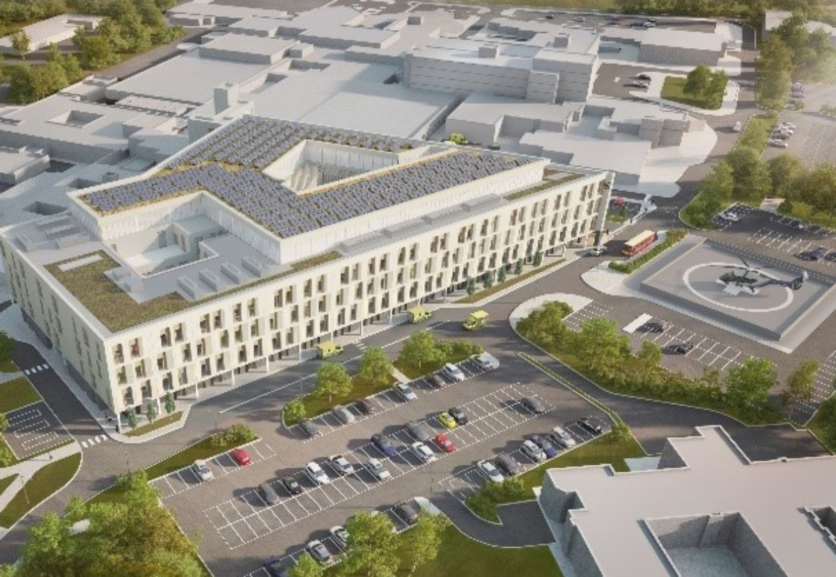 Vinci und McAlpine haben sich eine Krankenhaussanierung im Wert von 312 Millionen Pfund gesichert