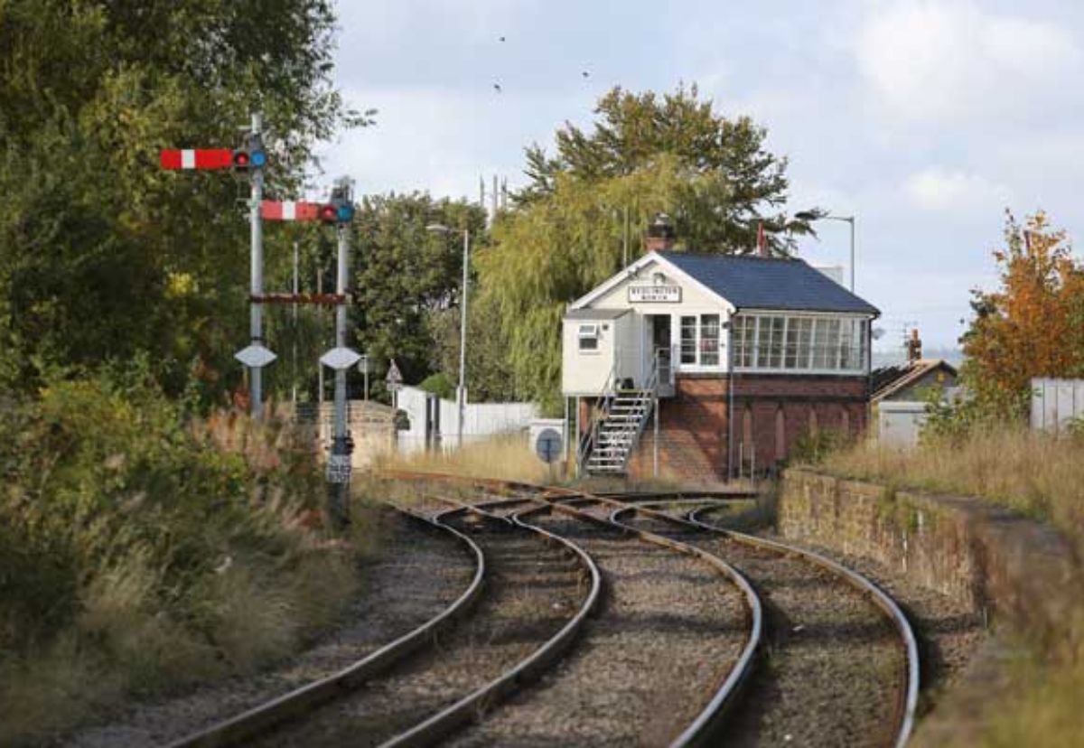 Ashington to Newcastle rail line was closed to passengers in 1964.