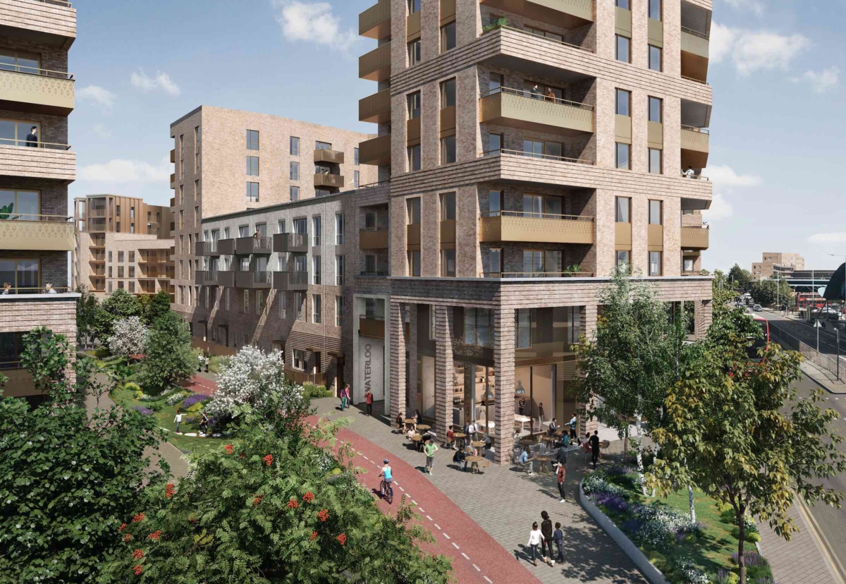 Waterloo Estate rebuild plan in Romford