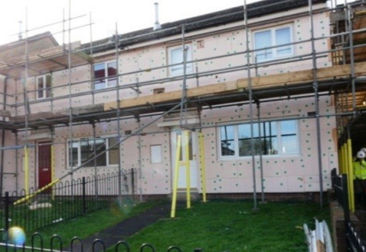 Solid wall insulation work will start on first homes next month