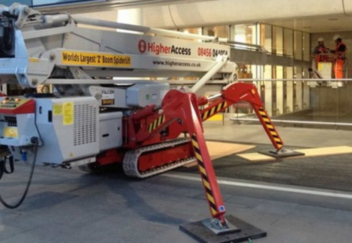 Higher Access operates the UK’s largest fleet of tracked access platforms