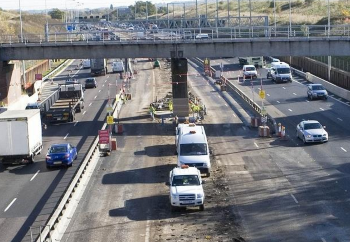 £161m will be spent to bring forward by two years M62 smart motorway work on junctions 10-12 and 20-25