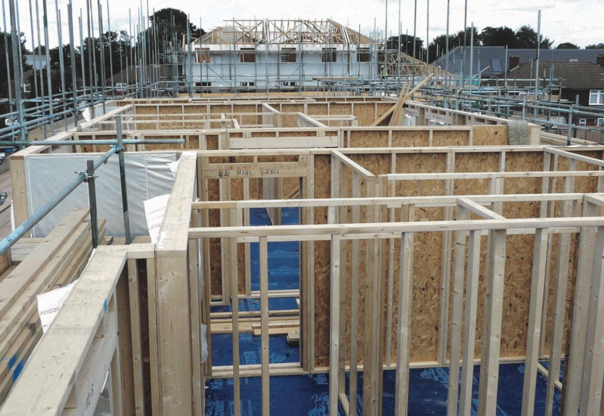 Willmott Dixon aims to be using timber frame or lightweight steel frame offsite systems for half the house its builds by the end of next year