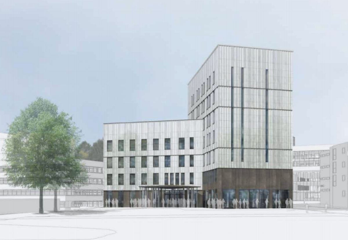  Proposals for the single 4 and 7-storey Gower South building