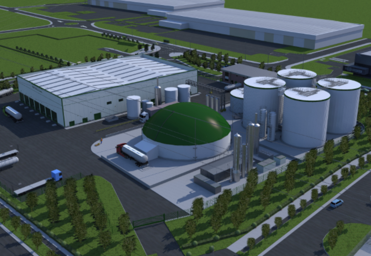 Dagenham Dock plant will produce enough gas to run 10,000 homes