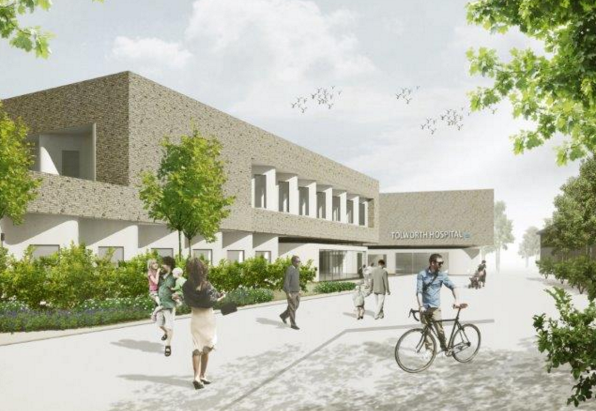 Planned new Tolworth mental health building in Surbiton