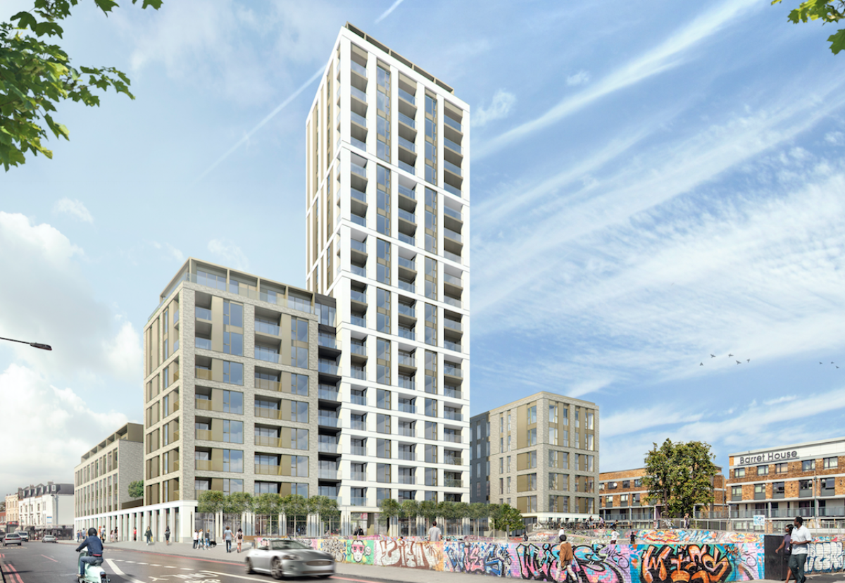 Thrayle House development Stockwell