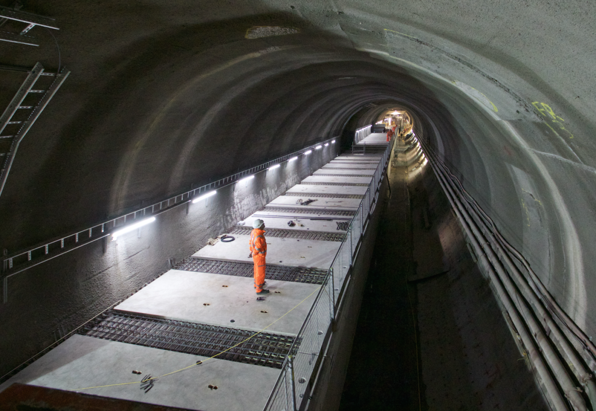 4km of platforms have been constructed at central London stations