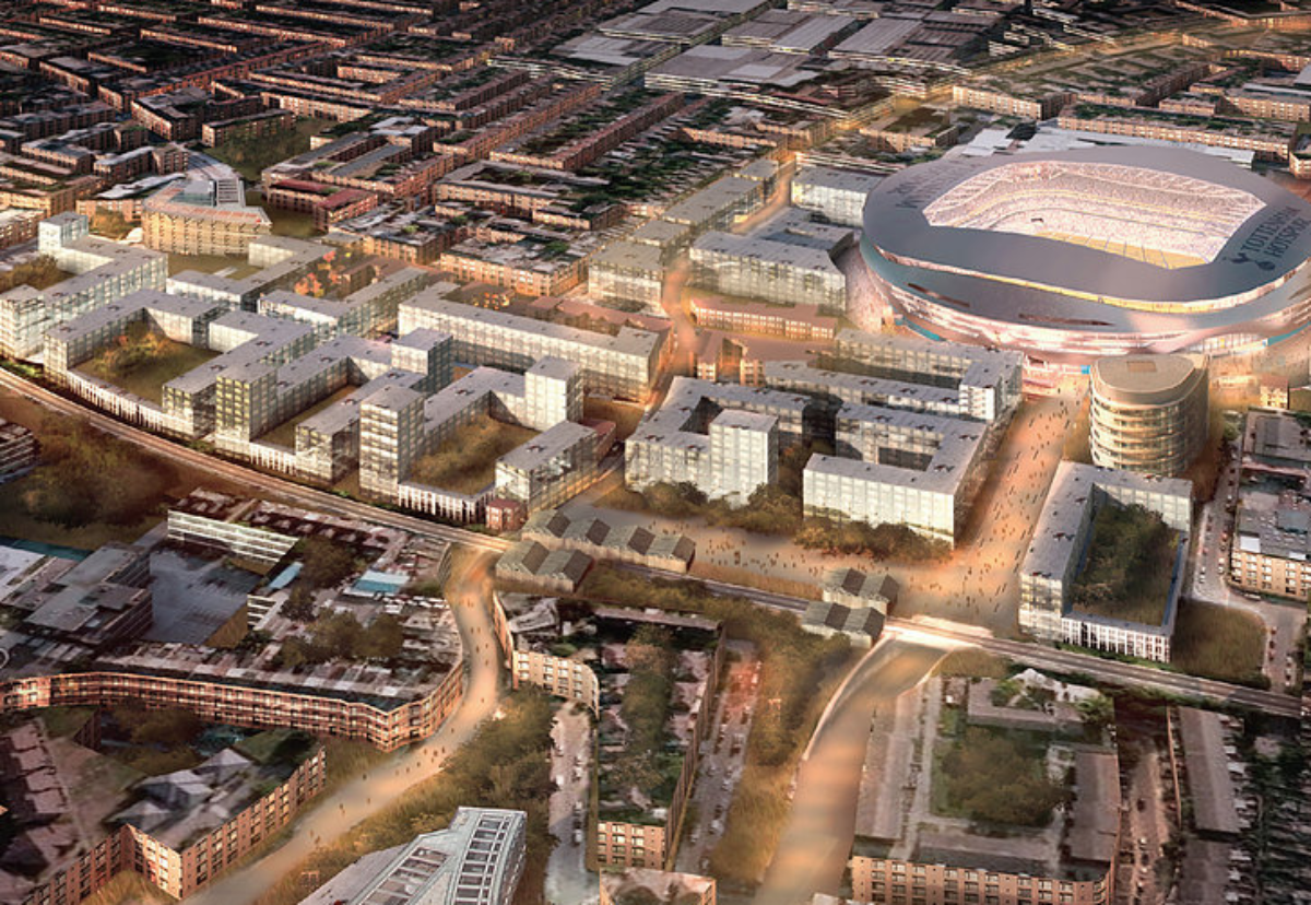 High Road West is one of three scheme set to regenerate Tottenham