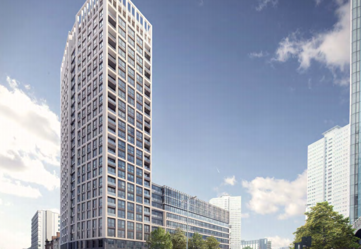 22-storey residential block will form a key part of the Smallbrook Queensway redevelopment plan
