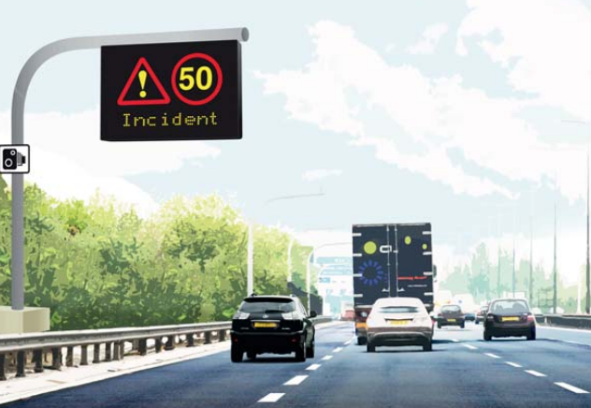 The Government plans to convert the hard shoulder into all lane running on 300 miles of motorway