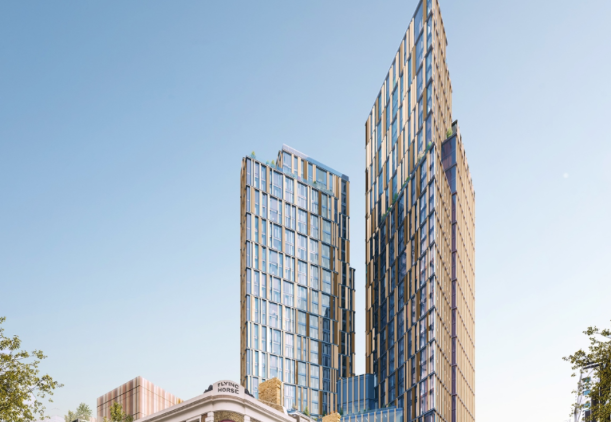 Main residential towers will consist of  nearly 250 luxury flats