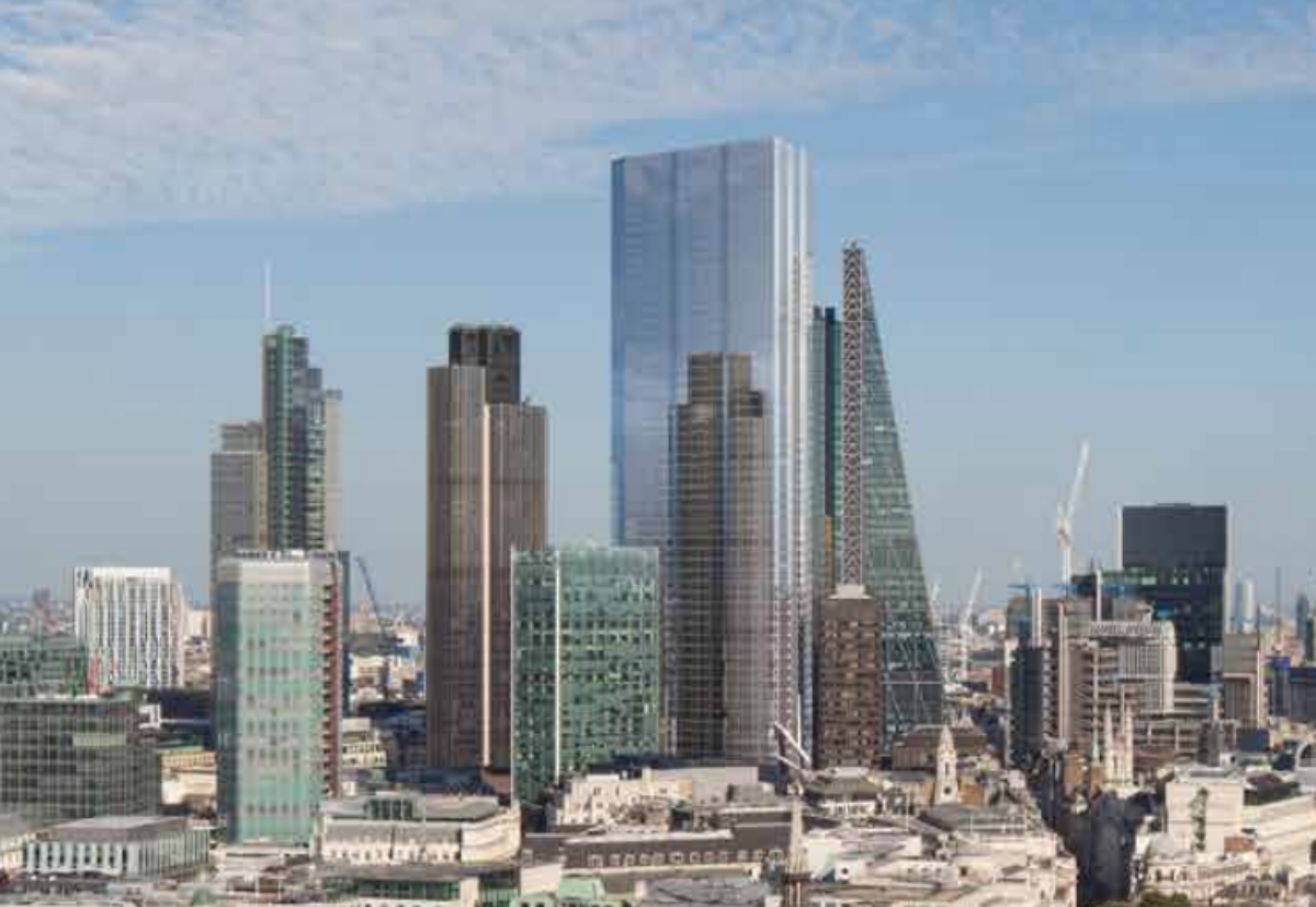 Multiplex's 22 Bishopsgate Tower was signed off at £589m