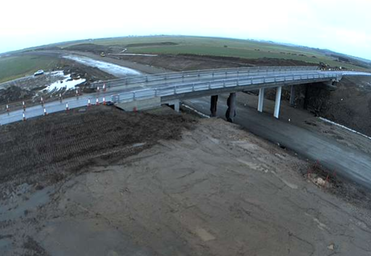 Tipperty section of the project