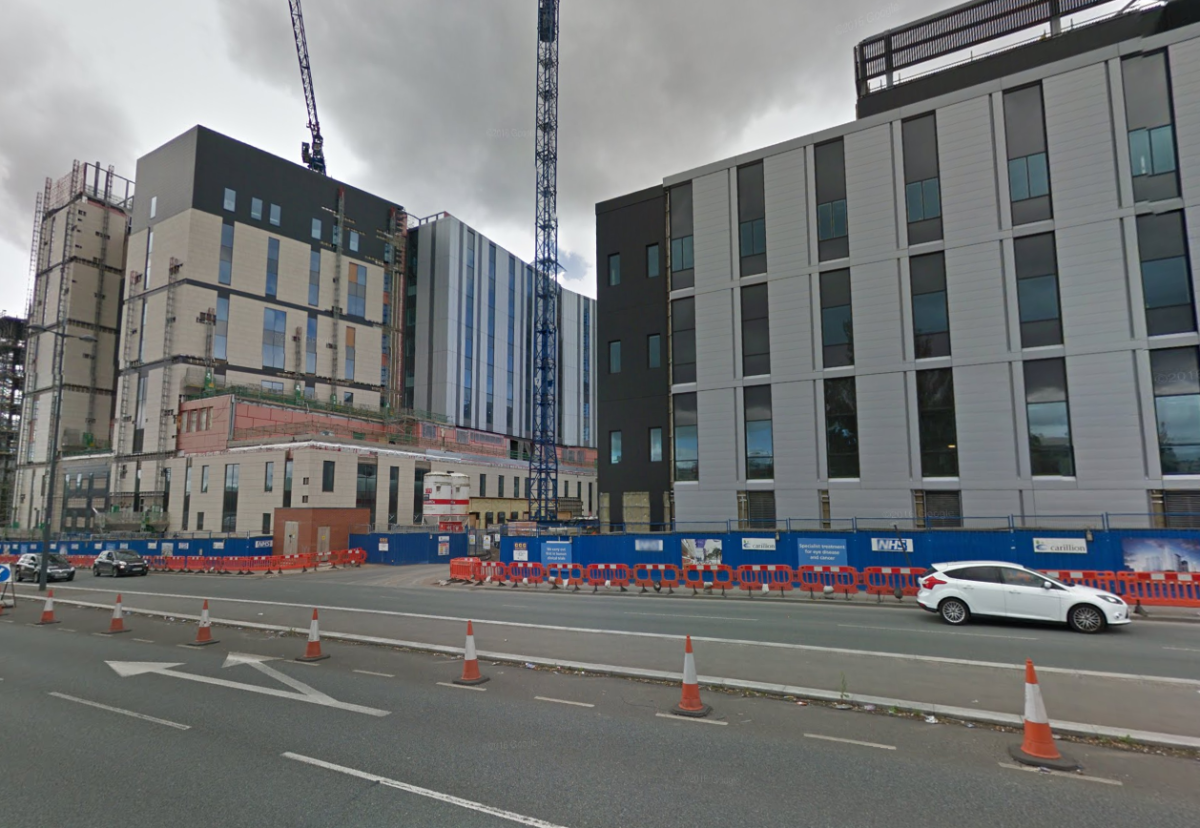 Carillion hoped to recoup £43m in claims at the Royal Liverpool Hospital project