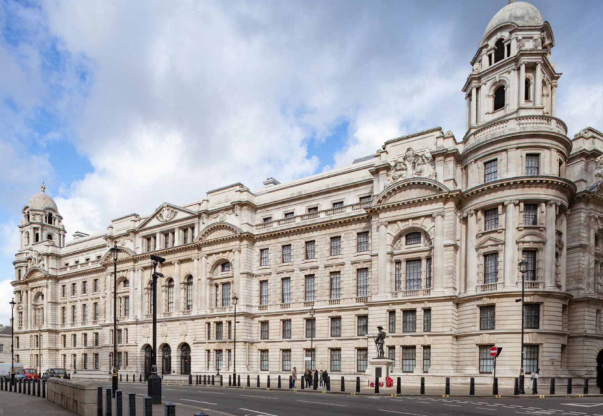 The former headquarters of the British army, located at the junction of Horse Guards Avenue and Whitehall, has a rich history with Winston Churchill among the many famous figures to work there