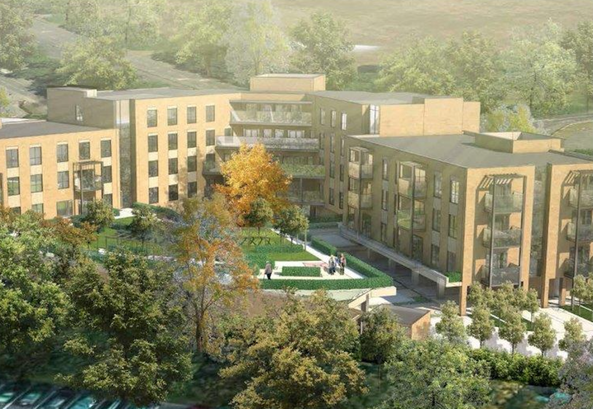 Bushey development of 95 care home units