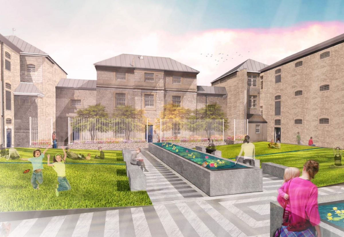 Architect Purcell has designed the Shepton Mallet prison conversion