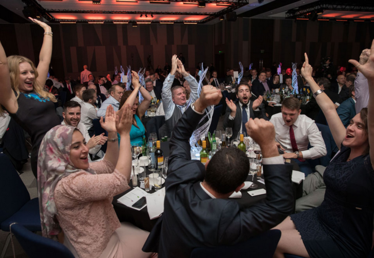 Our awards night is all about having a top time and celebrating with your staff and suppliers