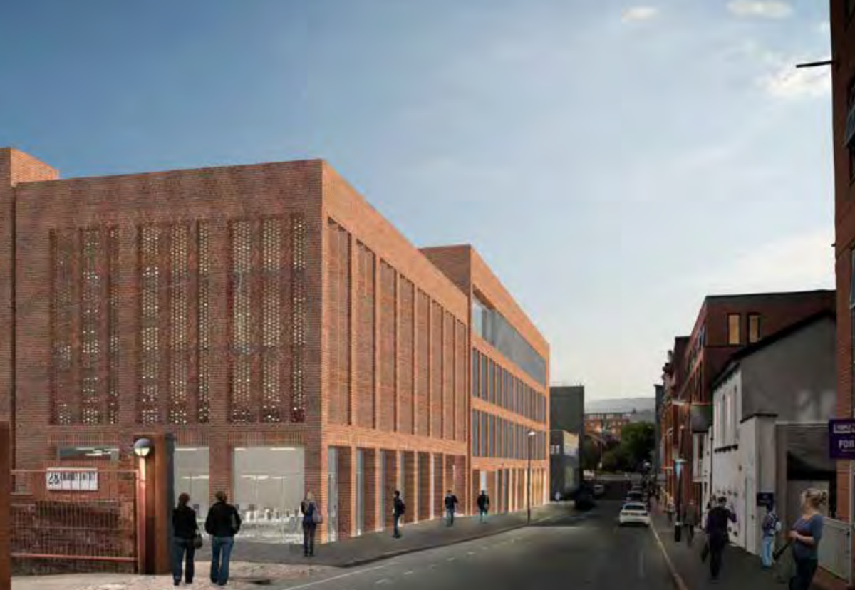 University College Birmingham phase 2 scheme in the Jewellery Quarter