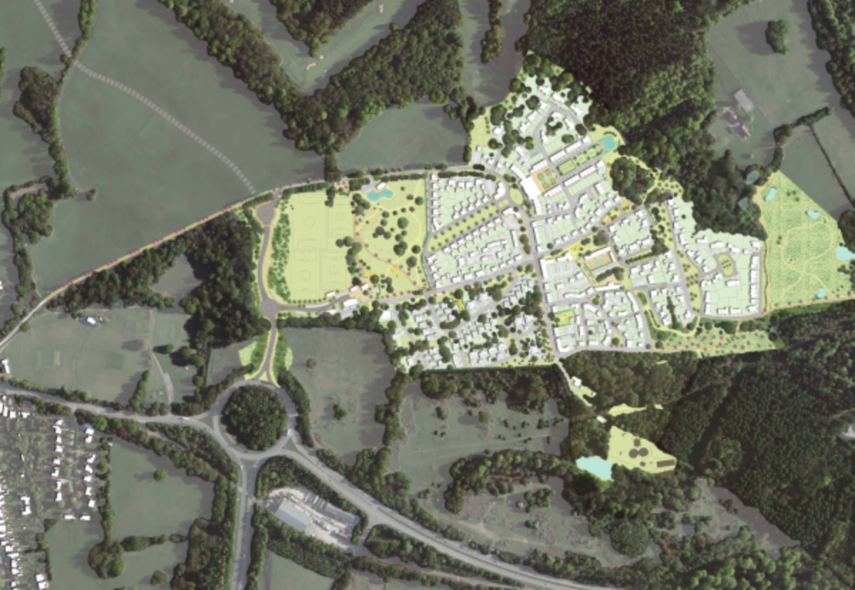 Around 600 homes and 200,000 sq ft of commercial space planned at Wilton Park