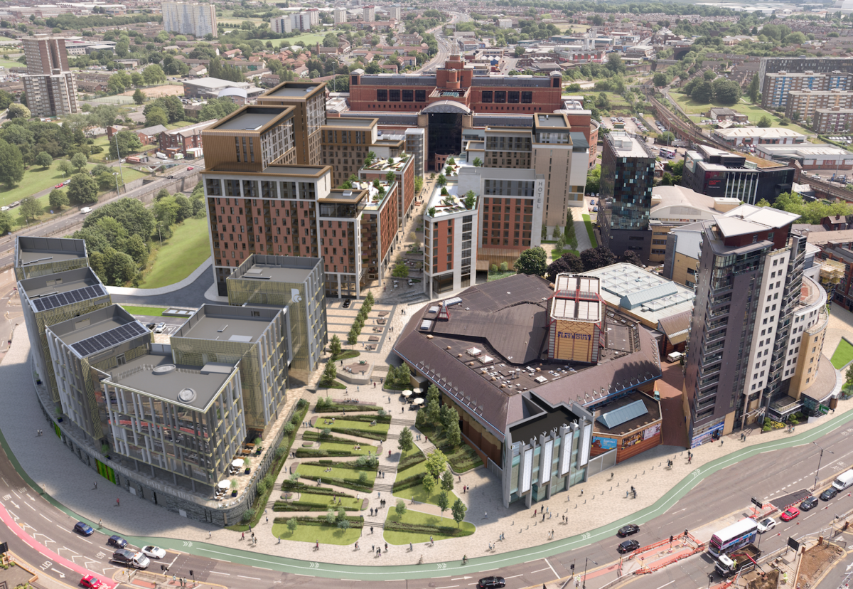 Caddick's SOYO plan for a new New-York style housing and cultural district in Leeds