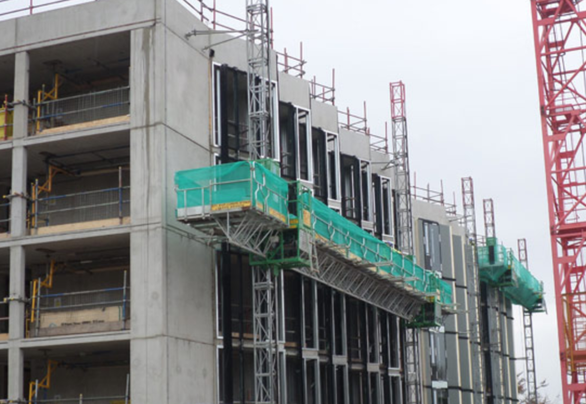 New build mutli-storey housing and recladding market is growing fast