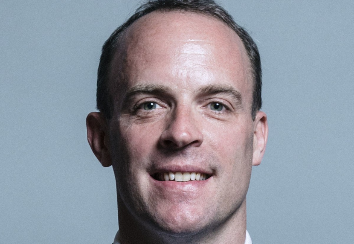 Esher and Walton MP Raab is a former solicitor.