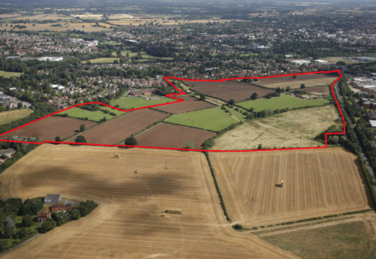 Land between Leamington and Warwick  Read will be developed with more than 700 homes