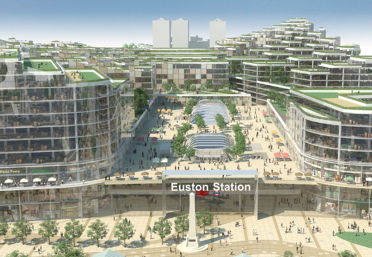 Earlier Atkins vision of potential station development