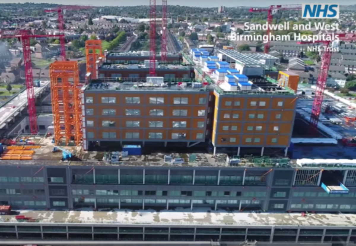 Trust is awaiting Government approval to appoint Skanska to complete superhospital