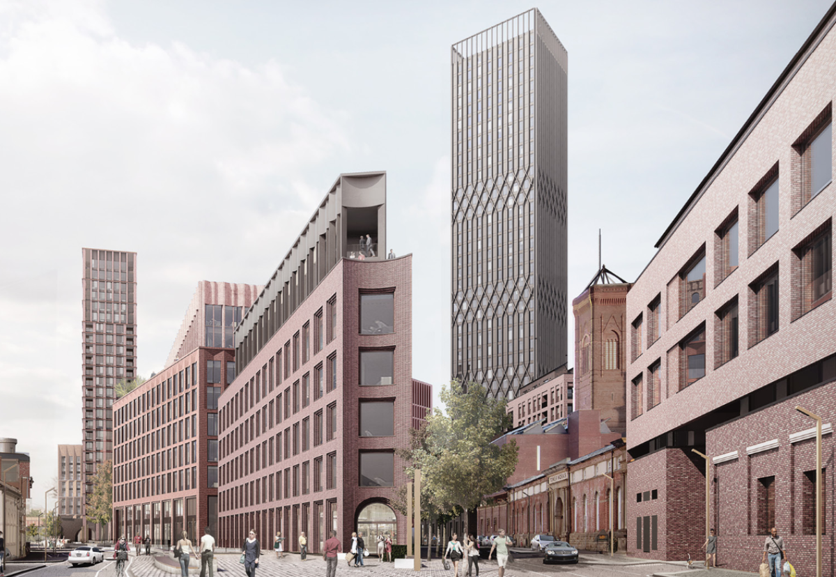 The South Bank scheme will involve a mix of buildings ranging from five to 40-storeys.