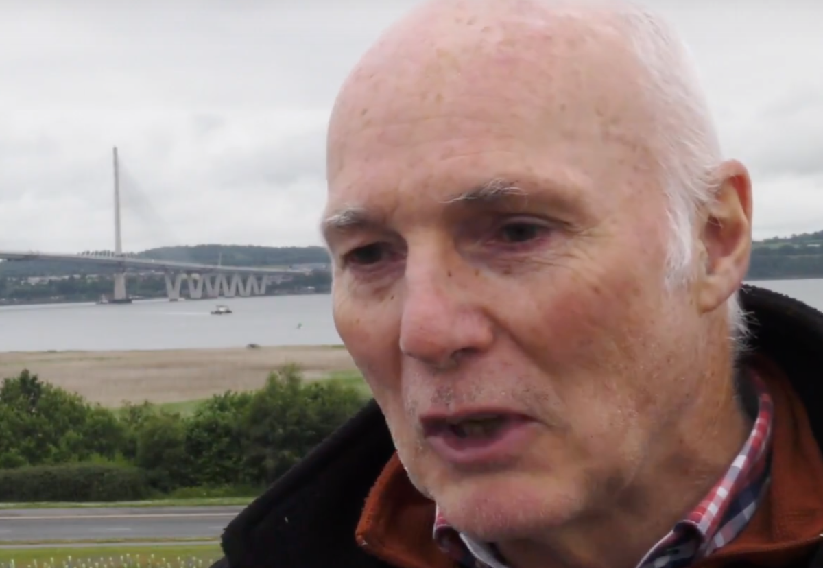 Martin says he's proud to have helped deliver one of the world's great bridges
