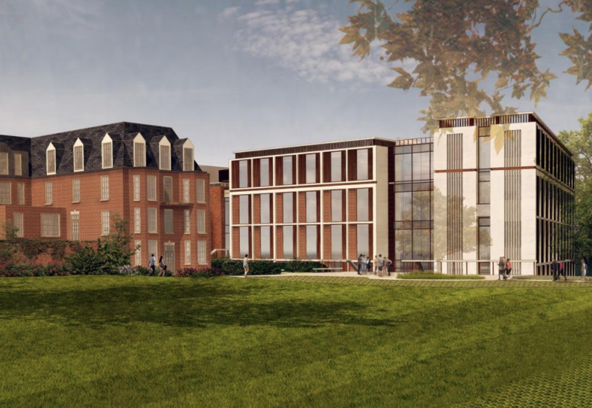 The new wing of the business school will enable its team of 103 staff members to co-locate from five separate buildings