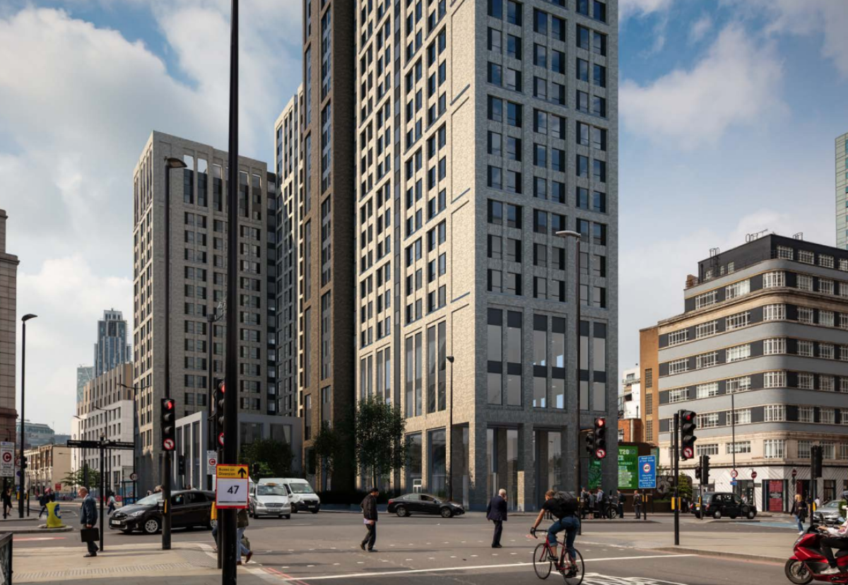 Plans go in for new Aldgate scheme at Middlesex Street