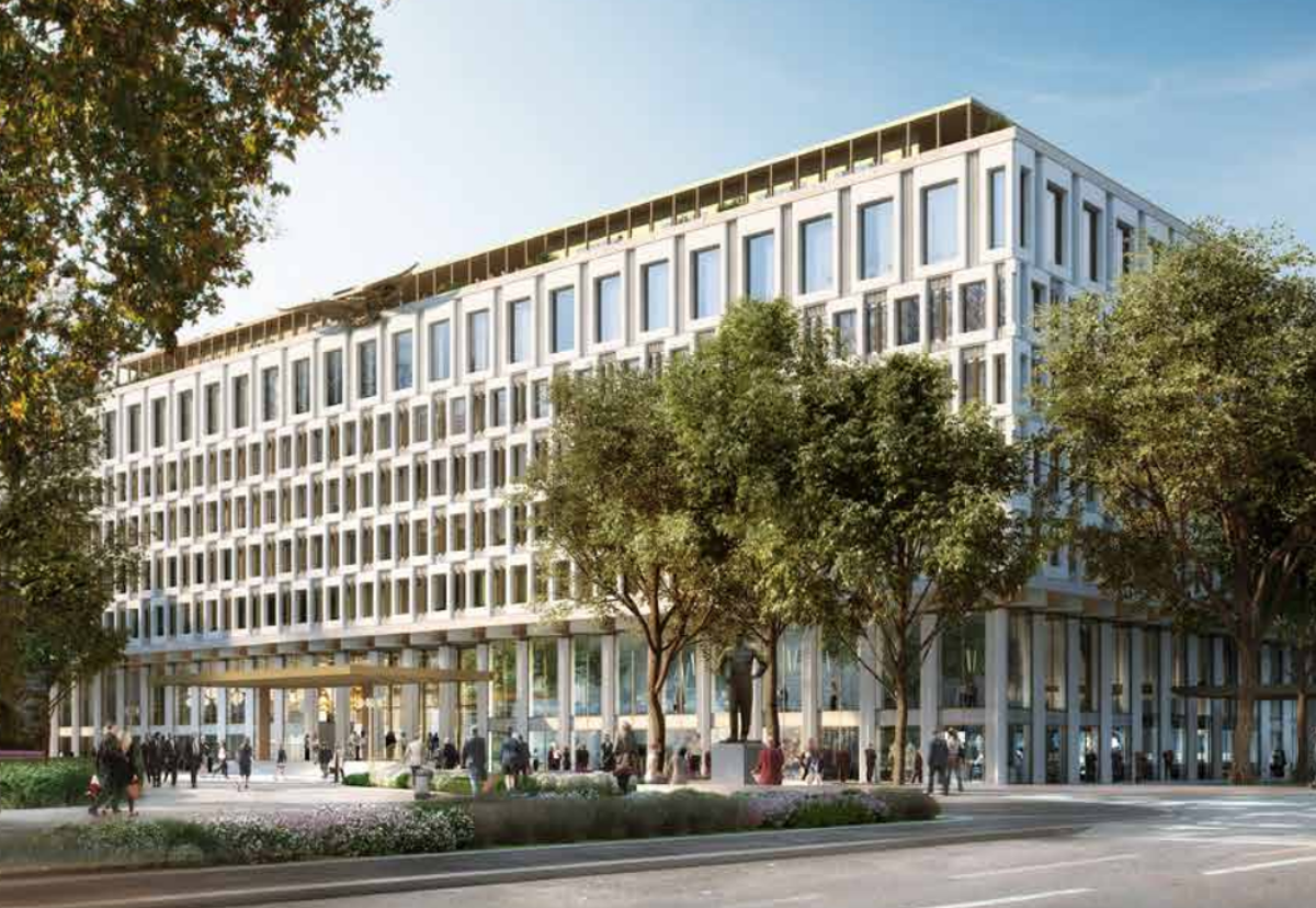 Hotel plan for former US Embassy building in Grosvenor Square