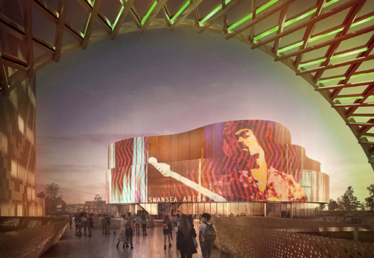 Proposed 3,500-capacity digital indoor arena