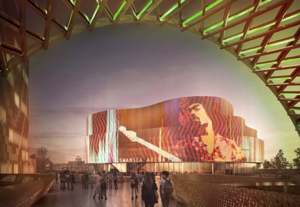 Planned 3,500-seat Swansea arena