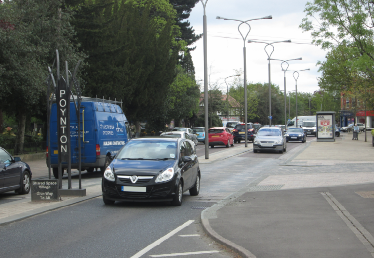 A new single carriageway relief road will be built between the existing A523 London Road to the south and the Manchester Airport Relief Road