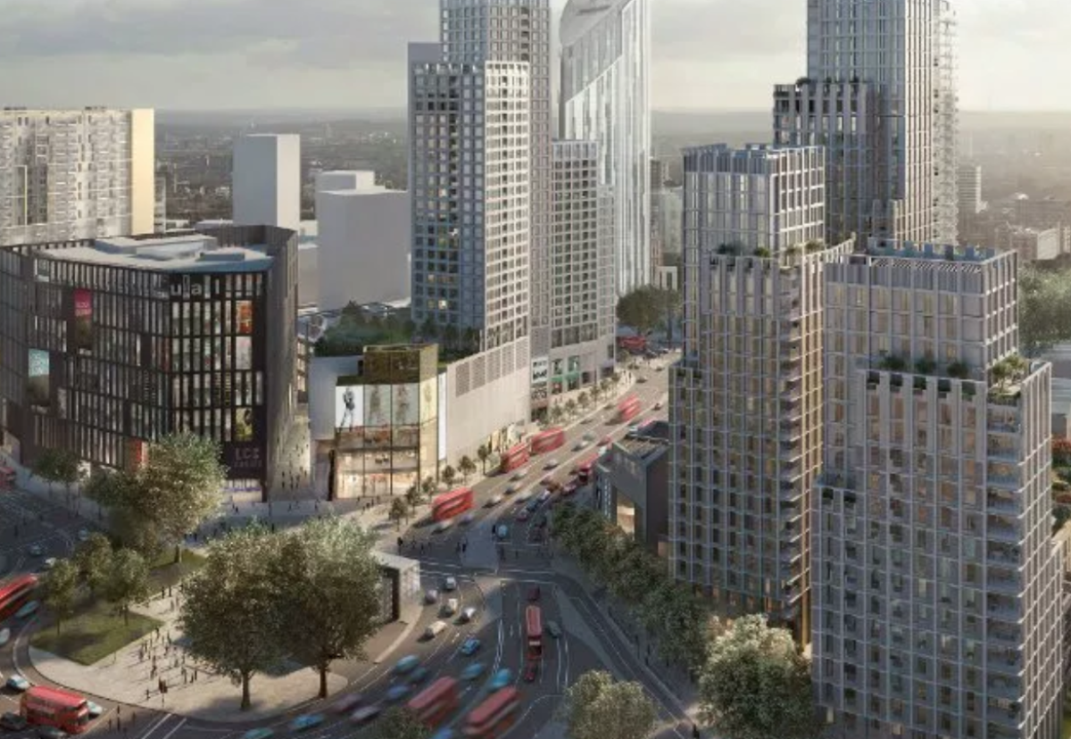 Elephant & Castle shopping centre redevelopment includes a new arcade, cinema and high-rise blocks of 1,000 homes