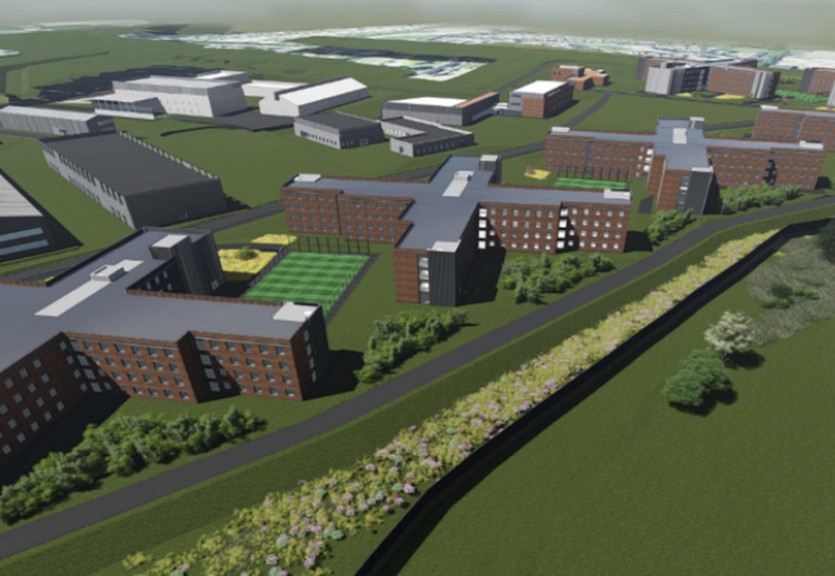 Kier is building a £250m prison at Wellingborough in Northamptonshire.