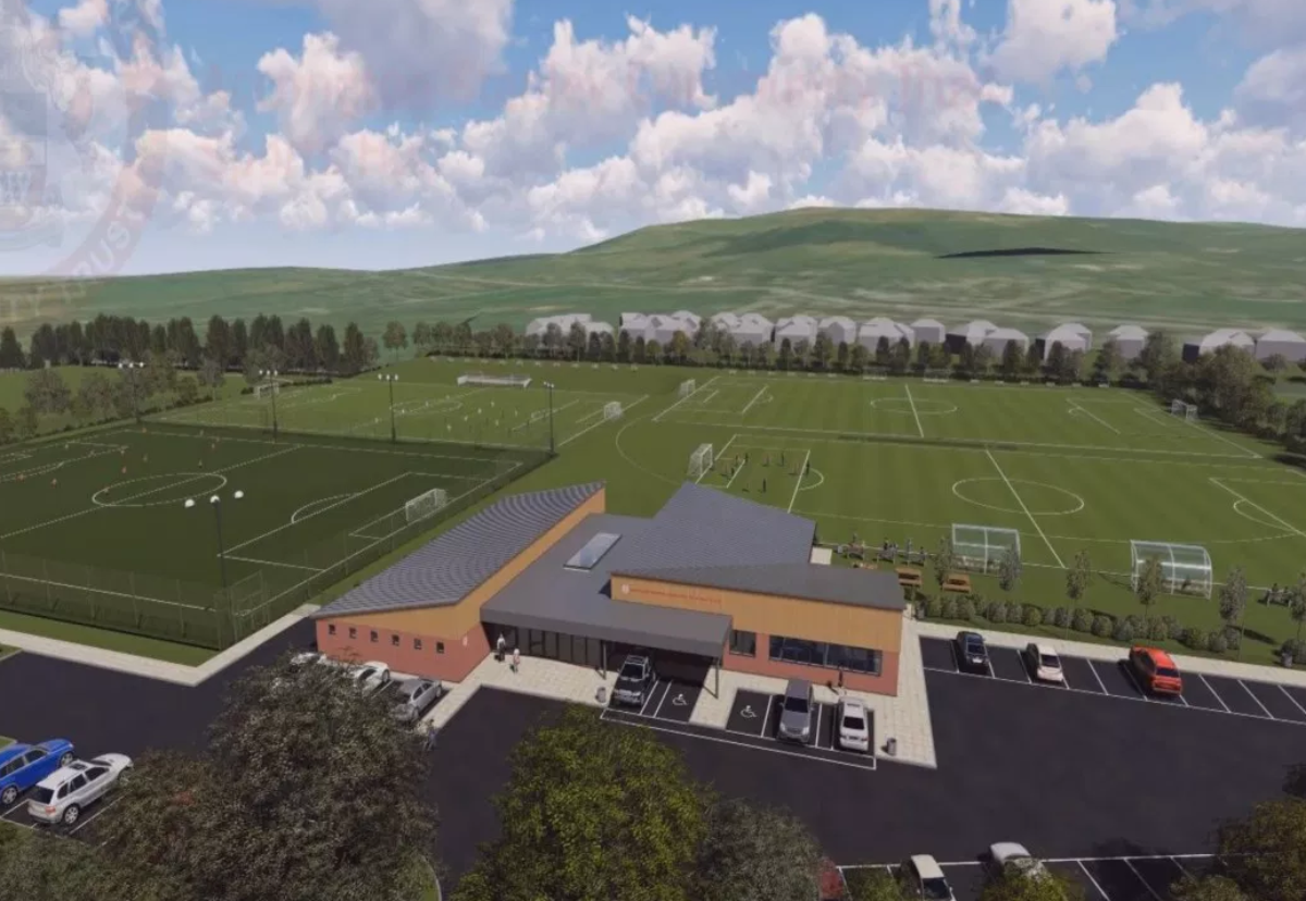 Main works are due to start on the sports hub site shortly