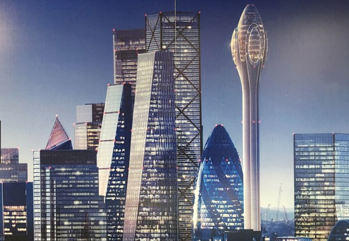 How the Tulip Tower measured up against existing and planned city skyscrapers