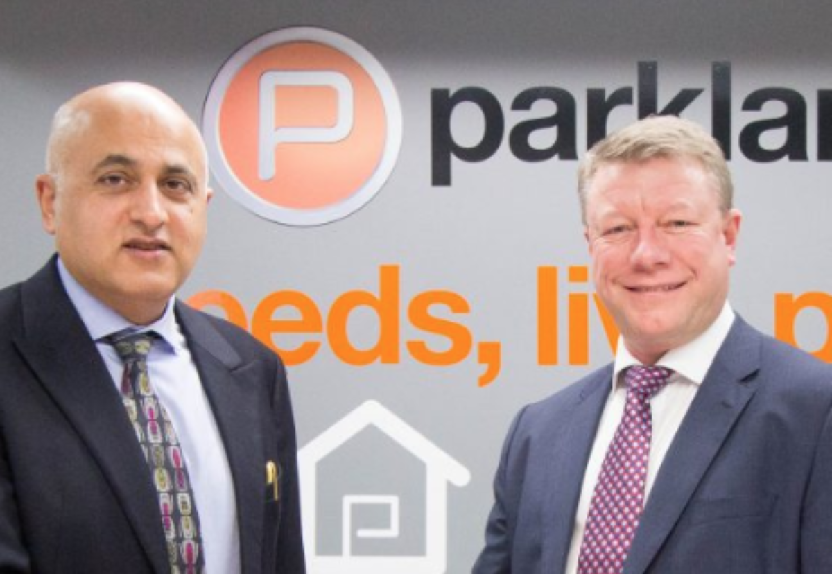 Parklane chief Naveen Ahmed (left) and Gary Broadley when developer took a 50% stake in 2016