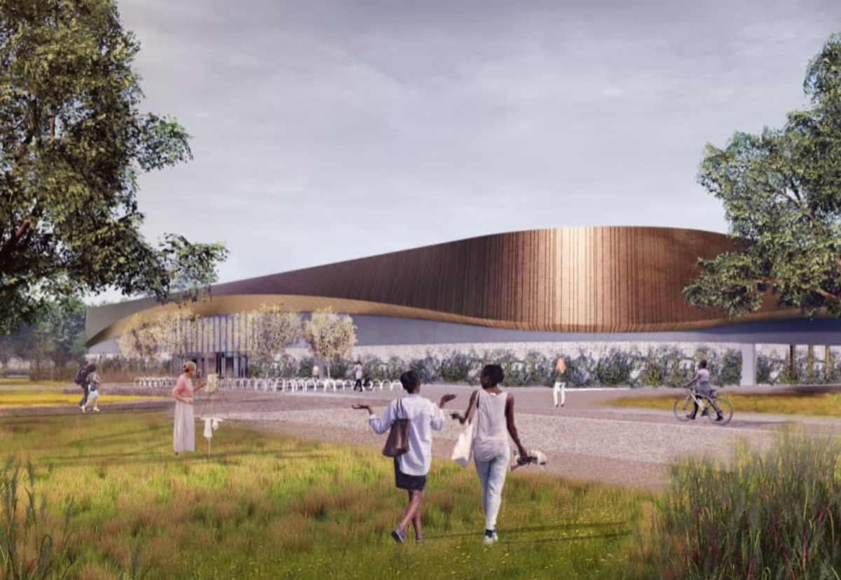 Proposed new twin rink at Lee Valley Ice Centre