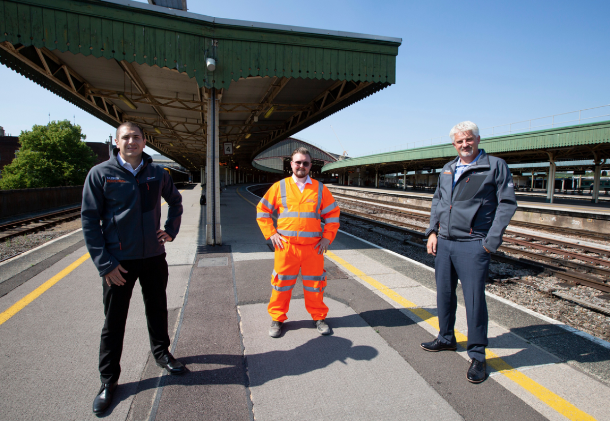 Tom Nicotra, Business Development Director, Taziker Chris Pellow, Wales & Western Regional Director, Taziker Jason Worrall, Pre-Construction Director, Taziker