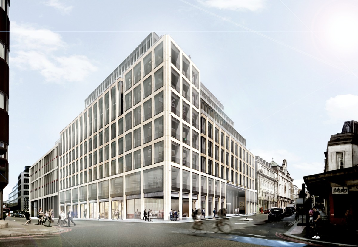 Smart office scheme will be located next to the new Museum of London site