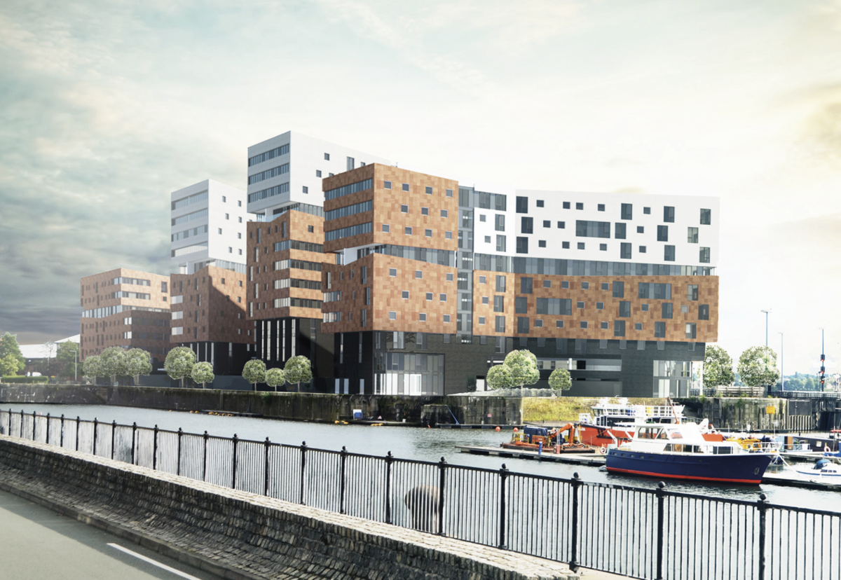 Brunswick Quay site from 7 storeys to 12, totalling over 500,000 sq ft