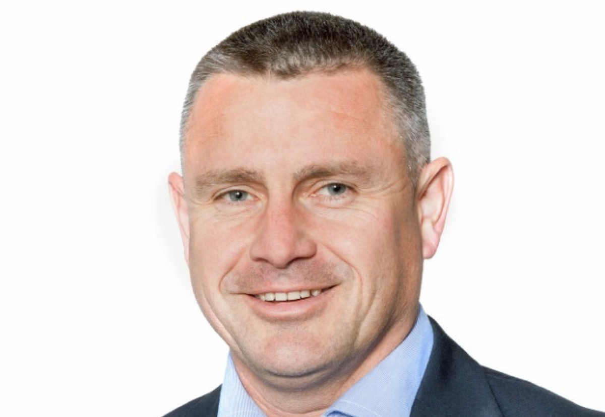Iain Sutton takes hel as Crossfield Construction's operation director Iain Sutton takes hel as Crossfield Construction's operation director