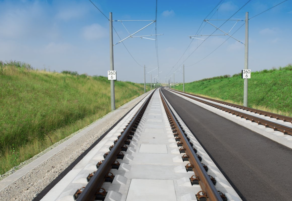 Slab track system to be used for HS2